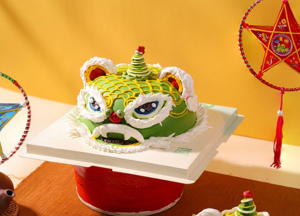 SCake banh-kem-dau-lan-mau-xanh-la-1