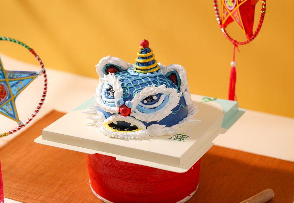 SCake banh-kem-dau-lan-mau-xanh-lam-1