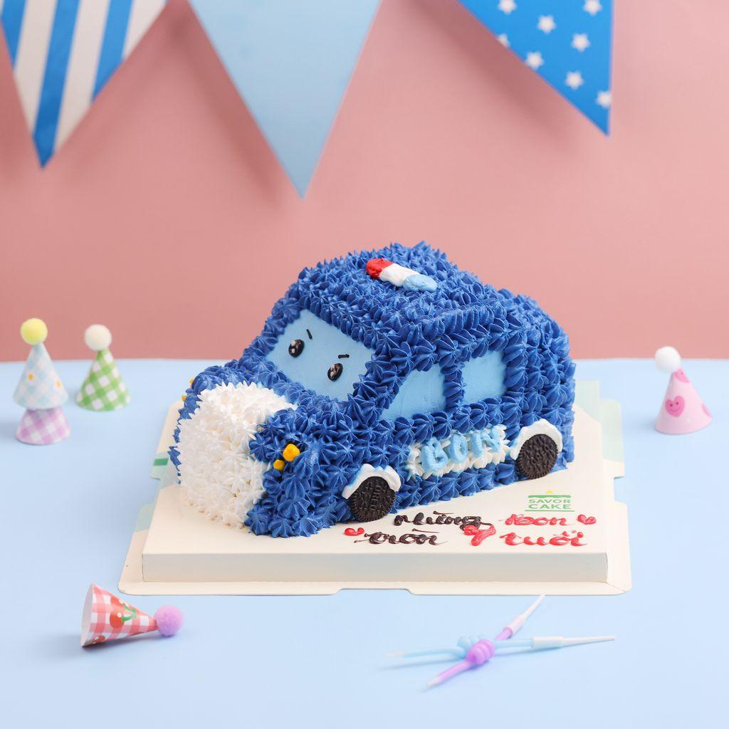 SCake banh-kem-police-car
