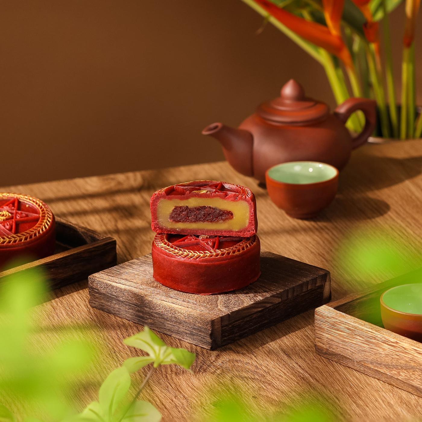 Main image Bánh nướng Đậu xanh Dâu tây