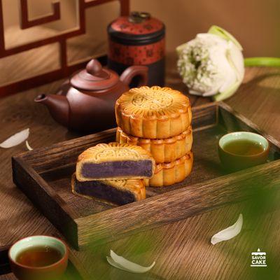 Main image Bánh nướng nhân khoai môn