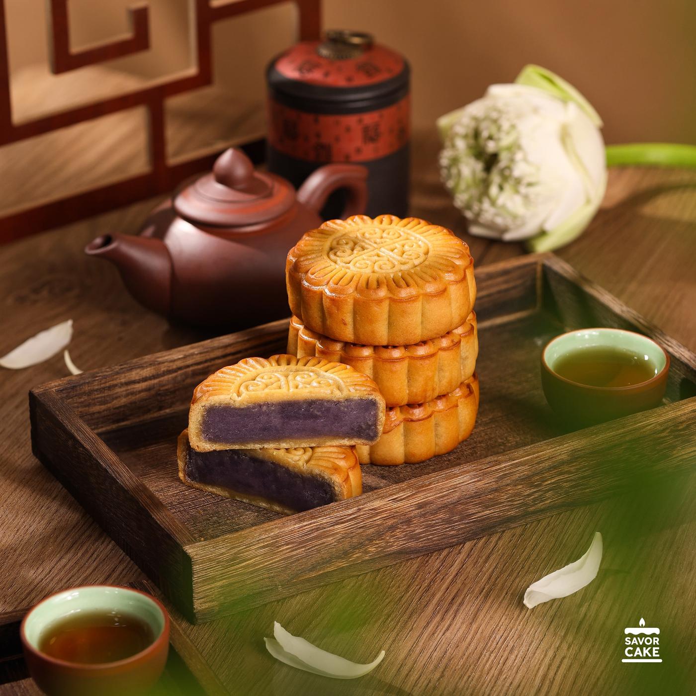 Main image Bánh nướng nhân khoai môn