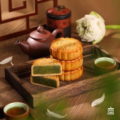 Main image Bánh nướng nhân trà xanh