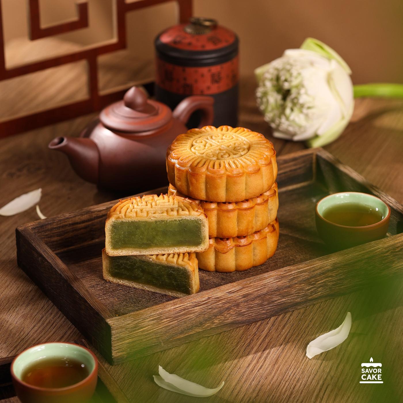 Main image Bánh nướng nhân trà xanh
