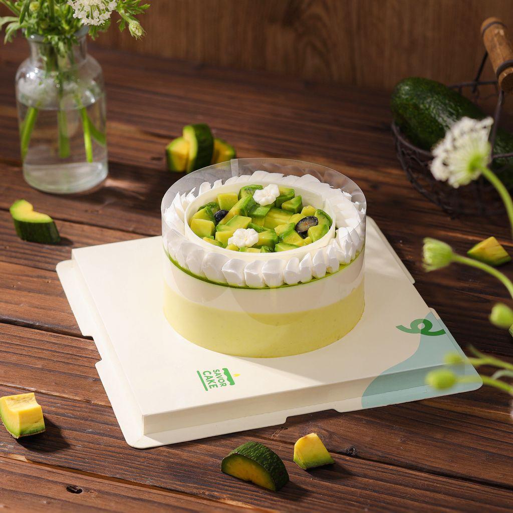 SCake mousse-bo-sua-dua-viet-quat