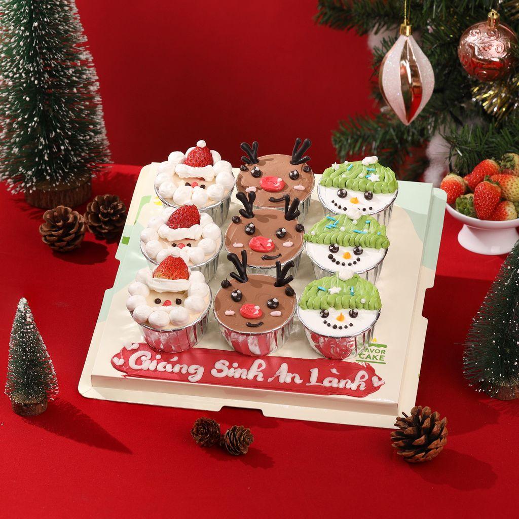 SCake set-cupcake-giang-sinh-2025-set9