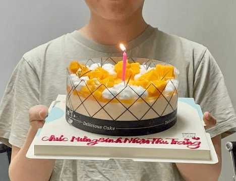 Ảnh feedback đơn 1575061 - Mousse xoài size nhỏ - 18x6cm