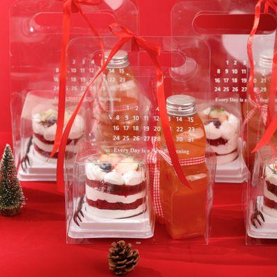 SCake set-qua-banh-red-velvet-sua-chua-dau-viet-quat-va-tra-dao-que