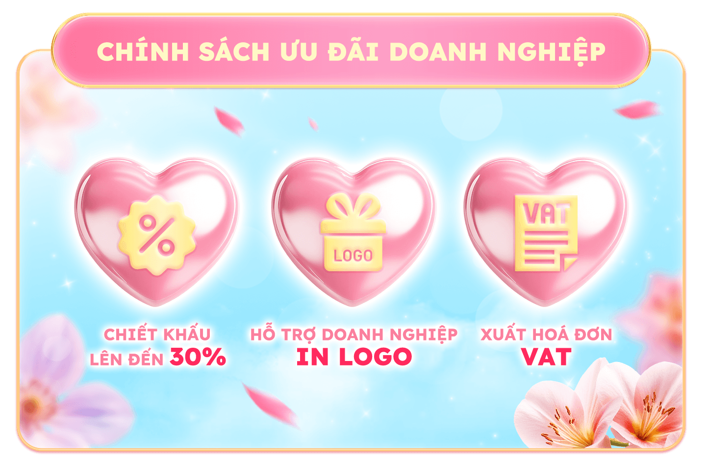 Chính sách ưu đãi doanh nghiệp